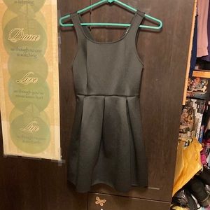 Express Black Bubble Dress
